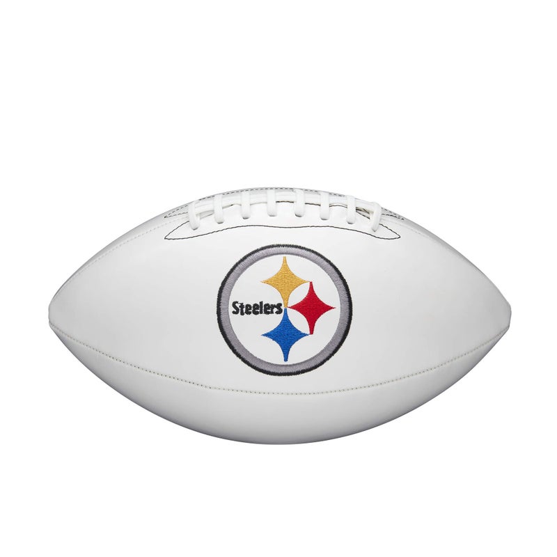 WILSON NFL Live Team Autograph Football-Pittsburgh, Pittsburgh Steelers - Image 1